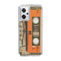 スリムプロテクションケース［ RETORO CASSETTE TAPE - Skeleton Orange ］