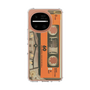 スリムプロテクションケース［ RETORO CASSETTE TAPE - Skeleton Orange ］