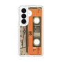 スリムプロテクションケース［ RETORO CASSETTE TAPE - Skeleton Orange ］
