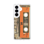 スリムプロテクションケース［ RETORO CASSETTE TAPE - Skeleton Orange ］