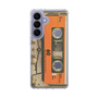 スリムプロテクションケース［ RETORO CASSETTE TAPE - Skeleton Orange ］