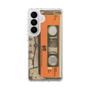 スリムプロテクションケース［ RETORO CASSETTE TAPE - Skeleton Orange ］