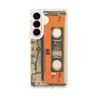 スリムプロテクションケース［ RETORO CASSETTE TAPE - Skeleton Orange ］