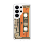 スリムプロテクションケース［ RETORO CASSETTE TAPE - Skeleton Orange ］