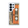 スリムプロテクションケース［ RETORO CASSETTE TAPE - Skeleton Orange ］
