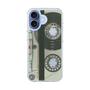 スリムプロテクションケース［ RETORO CASSETTE TAPE - Skeleton Blue ］