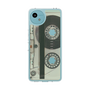 スリムプロテクションケース［ RETORO CASSETTE TAPE - Skeleton Blue ］