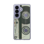 スリムプロテクションケース［ RETORO CASSETTE TAPE - Skeleton Blue ］