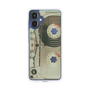 スリムプロテクションケース［ RETORO CASSETTE TAPE - Skeleton Red ］