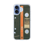 スリムプロテクションケース［ RETORO CASSETTE TAPE - Opacity Black ］