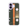 スリムプロテクションケース［ RETORO CASSETTE TAPE - Opacity Black ］