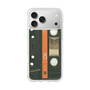 スリムプロテクションケース［ RETORO CASSETTE TAPE - Opacity Black ］