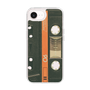 スリムプロテクションケース［ RETORO CASSETTE TAPE - Opacity Black ］