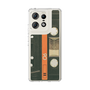 スリムプロテクションケース［ RETORO CASSETTE TAPE - Opacity Black ］