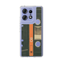スリムプロテクションケース［ RETORO CASSETTE TAPE - Opacity Black ］