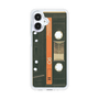 スリムプロテクションケース［ RETORO CASSETTE TAPE - Opacity Black ］