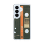 スリムプロテクションケース［ RETORO CASSETTE TAPE - Opacity Black ］