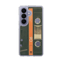スリムプロテクションケース［ RETORO CASSETTE TAPE - Opacity Black ］