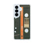 スリムプロテクションケース［ RETORO CASSETTE TAPE - Opacity Black ］
