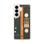 スリムプロテクションケース［ RETORO CASSETTE TAPE - Opacity Black ］