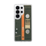 スリムプロテクションケース［ RETORO CASSETTE TAPE - Opacity Black ］