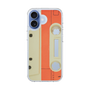 スリムプロテクションケース［ RETORO CASSETTE TAPE - Opacity White ］