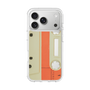 スリムプロテクションケース［ RETORO CASSETTE TAPE - Opacity White ］