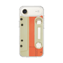 スリムプロテクションケース［ RETORO CASSETTE TAPE - Opacity White ］