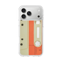 スリムプロテクションケース［ RETORO CASSETTE TAPE - Opacity White ］