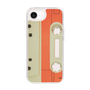 スリムプロテクションケース［ RETORO CASSETTE TAPE - Opacity White ］