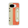 スリムプロテクションケース［ RETORO CASSETTE TAPE - Opacity White ］