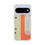 スリムプロテクションケース［ RETORO CASSETTE TAPE - Opacity White ］
