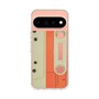 スリムプロテクションケース［ RETORO CASSETTE TAPE - Opacity White ］