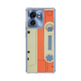 スリムプロテクションケース［ RETORO CASSETTE TAPE - Opacity White ］