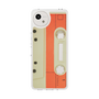 スリムプロテクションケース［ RETORO CASSETTE TAPE - Opacity White ］