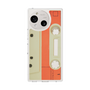 スリムプロテクションケース［ RETORO CASSETTE TAPE - Opacity White ］