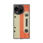 スリムプロテクションケース［ RETORO CASSETTE TAPE - Opacity White ］