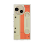 スリムプロテクションケース［ RETORO CASSETTE TAPE - Opacity White ］