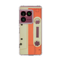 スリムプロテクションケース［ RETORO CASSETTE TAPE - Opacity White ］