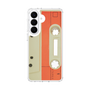 スリムプロテクションケース［ RETORO CASSETTE TAPE - Opacity White ］