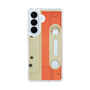 スリムプロテクションケース［ RETORO CASSETTE TAPE - Opacity White ］