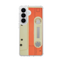 スリムプロテクションケース［ RETORO CASSETTE TAPE - Opacity White ］