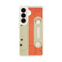 スリムプロテクションケース［ RETORO CASSETTE TAPE - Opacity White ］