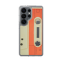 スリムプロテクションケース［ RETORO CASSETTE TAPE - Opacity White ］