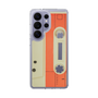 スリムプロテクションケース［ RETORO CASSETTE TAPE - Opacity White ］