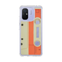 スリムプロテクションケース［ RETORO CASSETTE TAPE - Opacity White ］