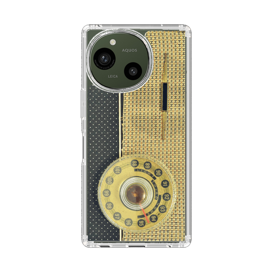 スリムプロテクションケース［ RETORO RADIO - Blue ］