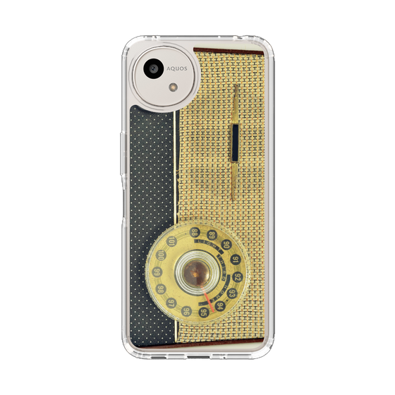 スリムプロテクションケース［ RETORO RADIO - Blue ］