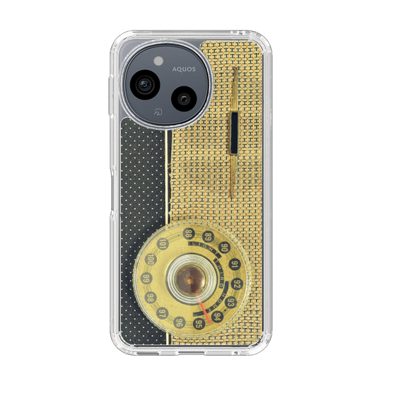 スリムプロテクションケース［ RETORO RADIO - Blue ］