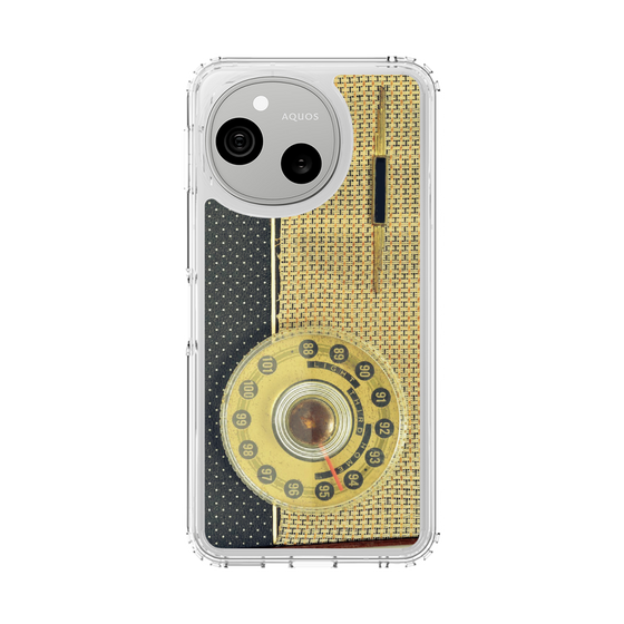 スリムプロテクションケース［ RETORO RADIO - Blue ］